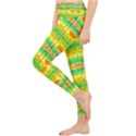 Birds Beach Sun Abstract Pattern Lightweight Velour Classic Yoga Leggings View3