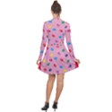 Cupcakes Food Dessert Celebration Long Sleeve Panel Dress View2