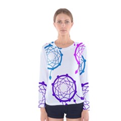 Star Women s Long Sleeve Tee