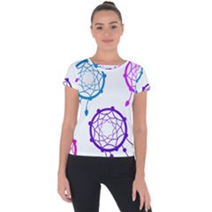 Star Short Sleeve Sports Top 