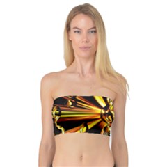 Clef Golden Music Bandeau Top