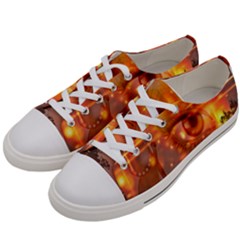 Eye Butterfly Evening Sky Women s Low Top Canvas Sneakers