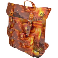 Eye Butterfly Evening Sky Buckle Up Backpack