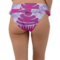 Cupcake Food Purple Dessert Baked Frill Bikini Bottom View2