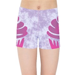 Cupcake Food Purple Dessert Baked Kids  Sports Shorts