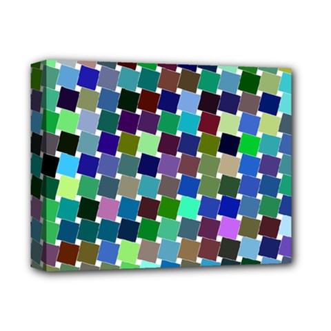 Geometric Background Colorful Deluxe Canvas 14  X 11  (stretched)