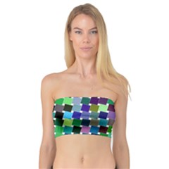 Geometric Background Colorful Bandeau Top