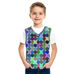 Geometric Background Colorful Kids  Sportswear by HermanTelo