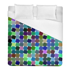 Geometric Background Colorful Duvet Cover (full/ Double Size)