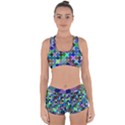 Geometric Background Colorful Racerback Boyleg Bikini Set View1