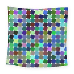 Geometric Background Colorful Square Tapestry (large) by HermanTelo