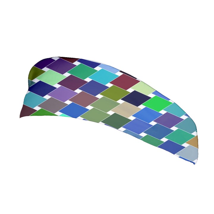 Geometric Background Colorful Stretchable Headband