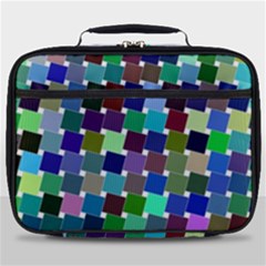 Geometric Background Colorful Full Print Lunch Bag