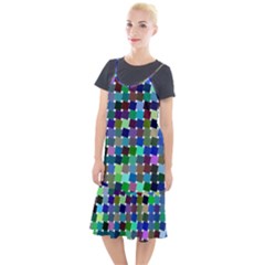 Geometric Background Colorful Camis Fishtail Dress