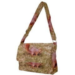 Squirrel Full Print Messenger Bag