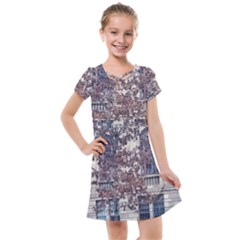 Bowling Green State University Kids  Cross Web Dress by Riverwoman