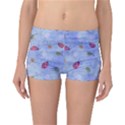 Ladybug Blue Nature Reversible Boyleg Bikini Bottoms View1