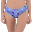 Ladybug Blue Nature Reversible Classic Bikini Bottoms View3