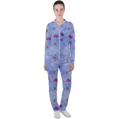 Ladybug Blue Nature Casual Jacket And Pants Set by HermanTelo