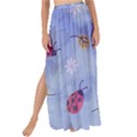 Ladybug Blue Nature Maxi Chiffon Tie-Up Sarong View1