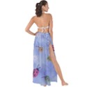 Ladybug Blue Nature Maxi Chiffon Tie-Up Sarong View2