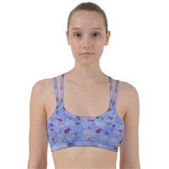 Ladybug Blue Nature Line Them Up Sports Bra