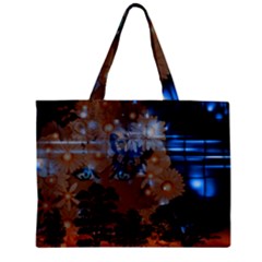 Landscape Woman Magic Evening Zipper Mini Tote Bag