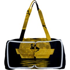 Moon Reflection Flamenco Animal Multi Function Bag by HermanTelo