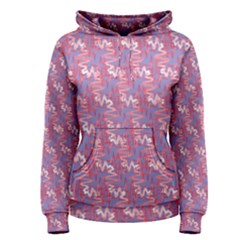 Pattern Abstract Squiggles Gliftex Women s Pullover Hoodie