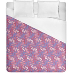 Pattern Abstract Squiggles Gliftex Duvet Cover (california King Size)