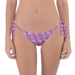 Pattern Abstract Squiggles Gliftex Reversible Bikini Bottom