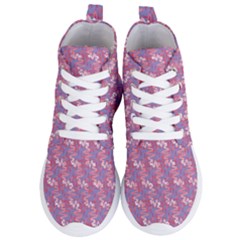 Pattern Abstract Squiggles Gliftex Women s Lightweight High Top Sneakers