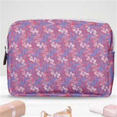 Pattern Abstract Squiggles Gliftex Make Up Pouch (medium)