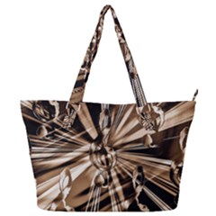 Music Clef Tones Full Print Shoulder Bag