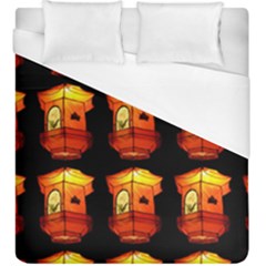 Paper Lantern Chinese Celebration Duvet Cover (king Size)