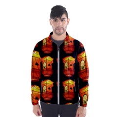 Paper Lantern Chinese Celebration Men s Windbreaker