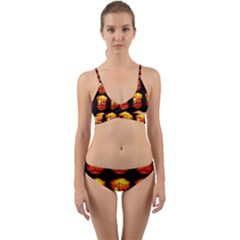 Paper Lantern Chinese Celebration Wrap Around Bikini Set by HermanTelo