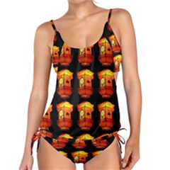 Paper Lantern Chinese Celebration Tankini Set