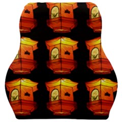 Paper Lantern Chinese Celebration Car Seat Velour Cushion 