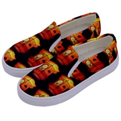 Paper Lantern Chinese Celebration Kids  Canvas Slip Ons by HermanTelo