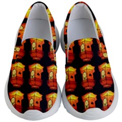 Paper Lantern Chinese Celebration Kids  Lightweight Slip Ons by HermanTelo