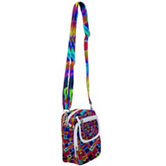 Neon Glow Glowing Light Design Shoulder Strap Belt Bag