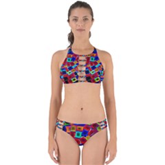 Neon Glow Glowing Light Design Perfectly Cut Out Bikini Set