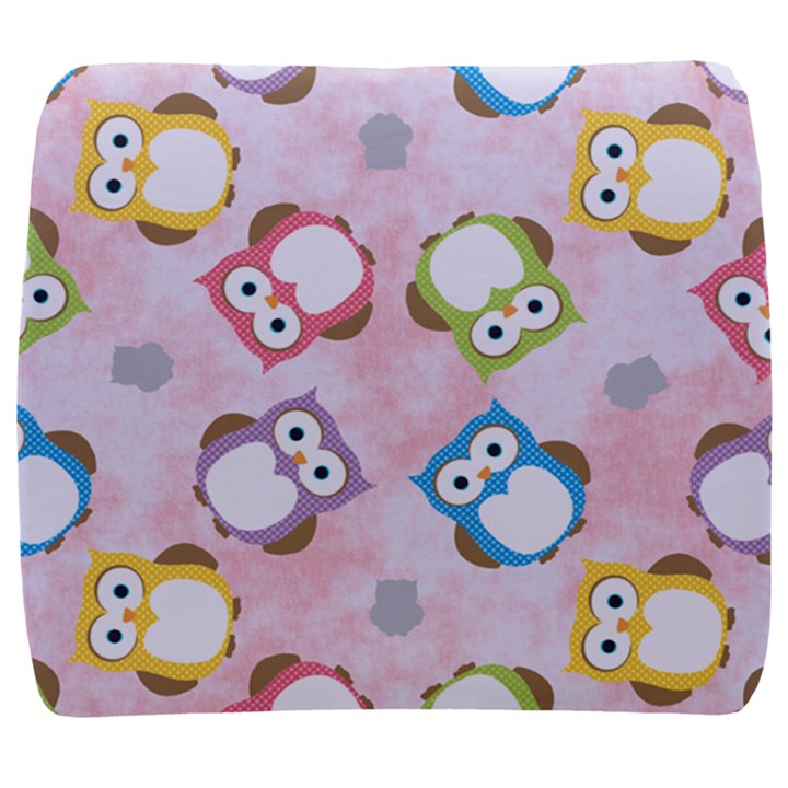 Owl Bird Cute Pattern Background Back Support Cushion