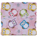 Owl Bird Cute Pattern Background Back Support Cushion View4