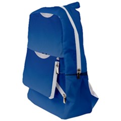 Moon Sky Blue Hand Arm Night Travelers  Backpack