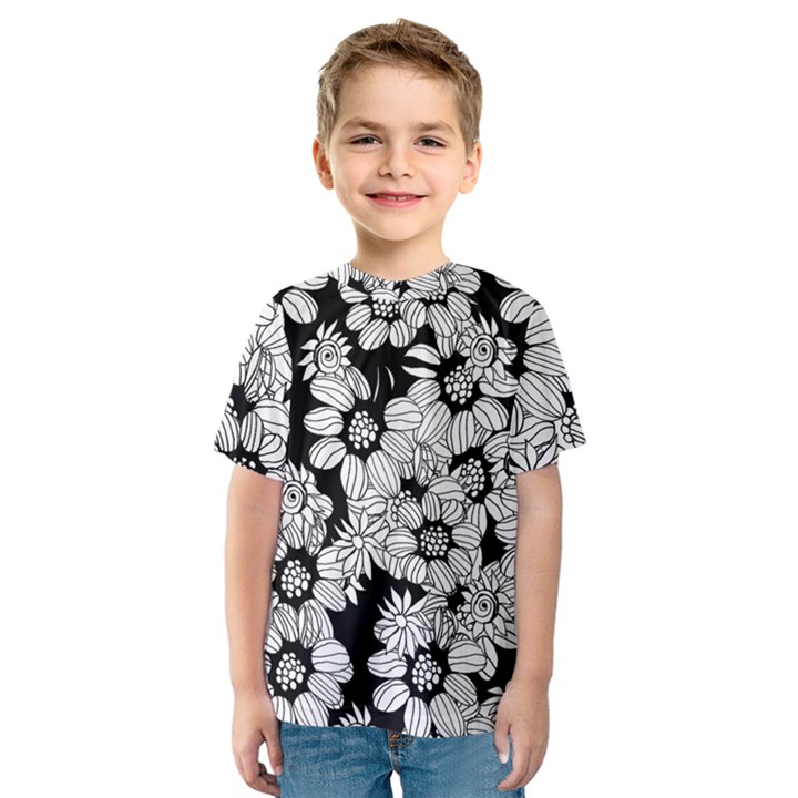 Mandala Calming Coloring Page Kids  Sport Mesh Tee