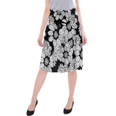 Mandala Calming Coloring Page Midi Beach Skirt