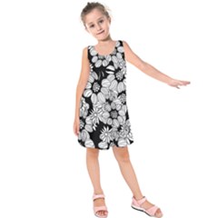 Mandala Calming Coloring Page Kids  Sleeveless Dress by HermanTelo