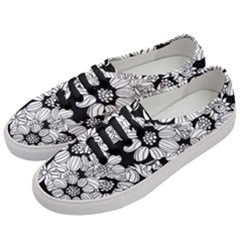 Mandala Calming Coloring Page Women s Classic Low Top Sneakers by HermanTelo